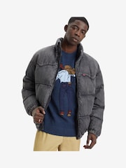 Levi's® Navy Saddleman Intarsia Original Housemark Sweater - Image 4 of 6