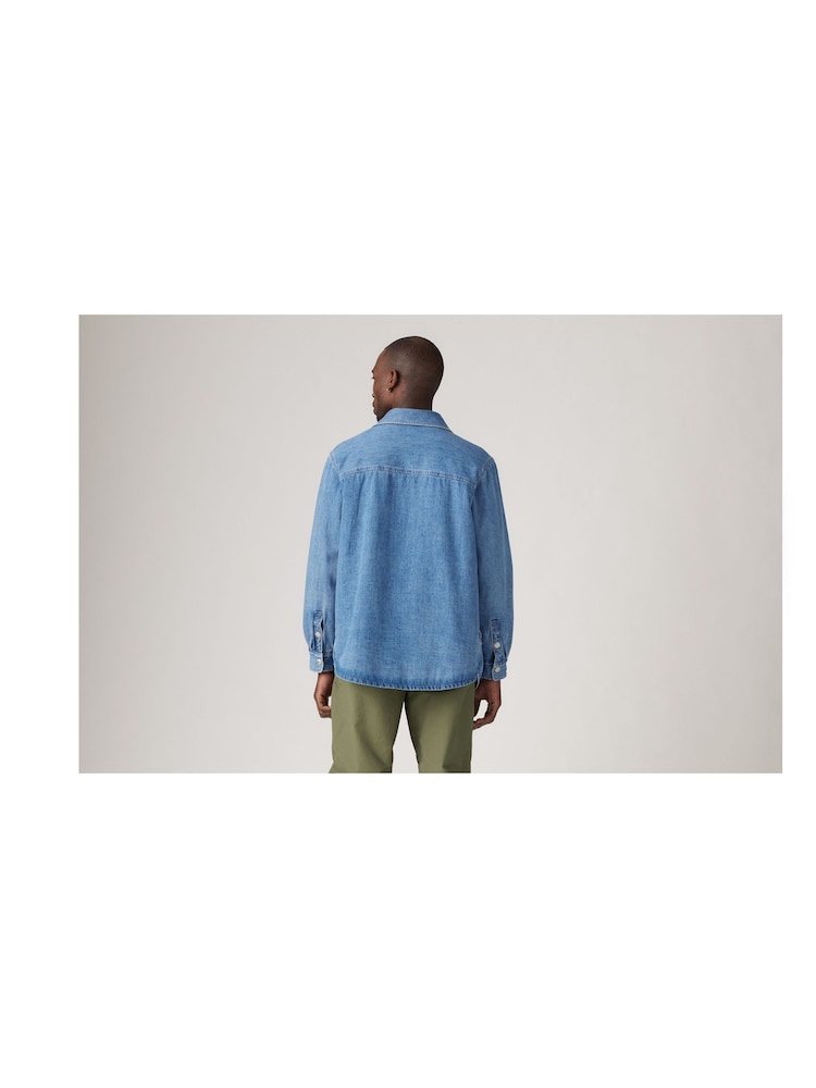 Albastru - Căptușeală reversibilă Bryant Levi's 100% bumbac - Image 3 of 7