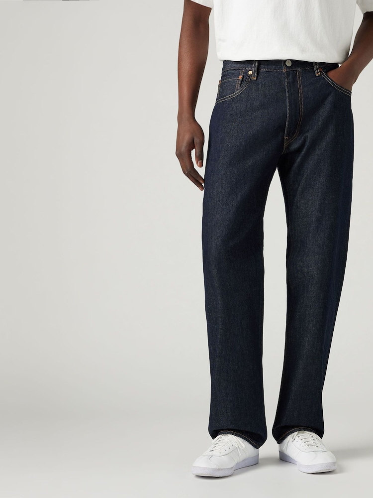 Levi's® Welcome To The Game 555™ Relaxed Straight 100% Cotton Jeans - Image 1 of 7