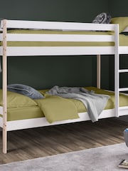 Julian Bowen White Nova Two Tone Bunk Bed - Image 1 of 3