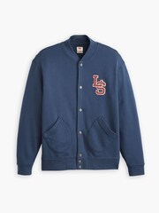 Levi's® Navy Monogram Bomber 100% Cotton Jacket - Image 5 of 6