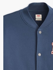 Levi's® Navy Monogram Bomber 100% Cotton Jacket - Image 6 of 6