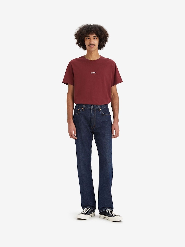 Levi's® Next One Up 555™ Relaxed Straight 100% Cotton Jeans - Image 1 of 5