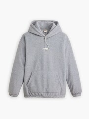 Levi's® Grey Heather Baby Tab Fleece Hoodie - Image 4 of 5