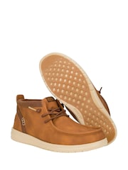 HEYDUDE Brown Wally Mid GripR Classic Boots - Image 3 of 4