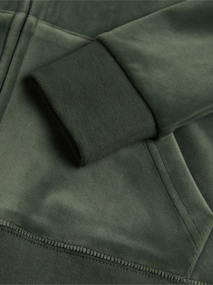 Juicy Couture Green Robertson Classic Hoodie - Image 8 of 8 Juicy Couture Green Robertson Classic Hoodie - Image 8 of 8