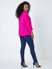 Roman Pink Petite Classic Stretch Blazer - Image 2 of 5
