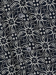 Camisa de manga corta con botones y estampado floral de French Connection - Imagen 5 de 6