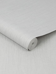 Light Grey Boutique Marquise Plain 10M Wallpaper - Image 2 of 2