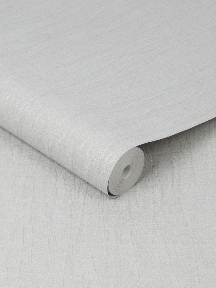 Light Grey Boutique Marquise Plain 10M Wallpaper - Image 2 of 2
