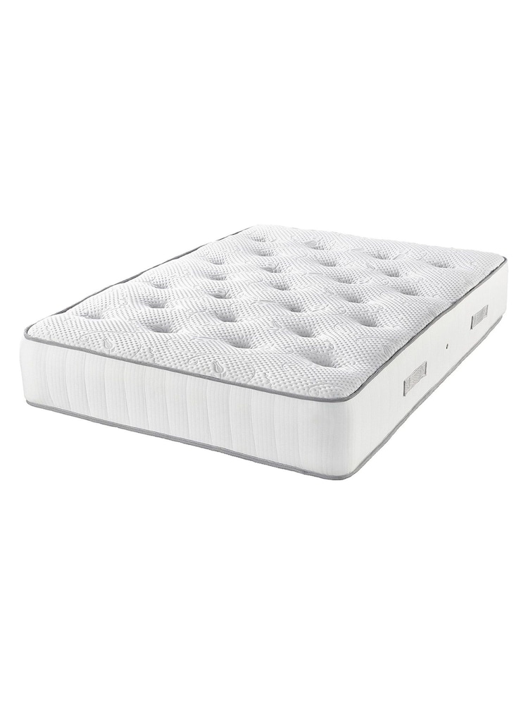 Catherine Lansfield White Cashmere 1000 Pocket Mattress - Image 4 of 4