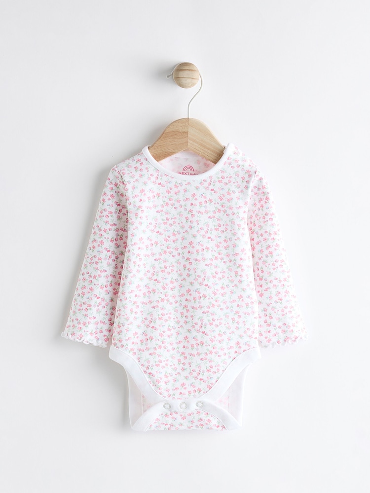 Pink Baby Dungarees and Longsleeve Bodysuit Set (0mths-2yrs) - Image 3 of 8