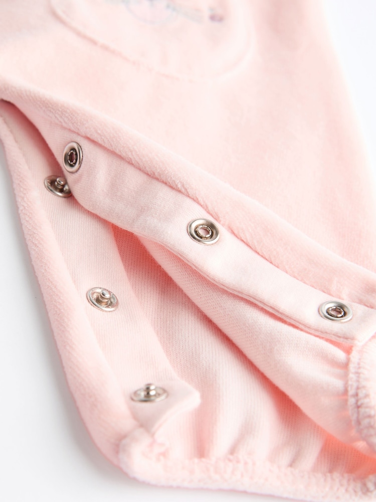 Pink Baby Dungarees and Longsleeve Bodysuit Set (0mths-2yrs) - Image 5 of 8