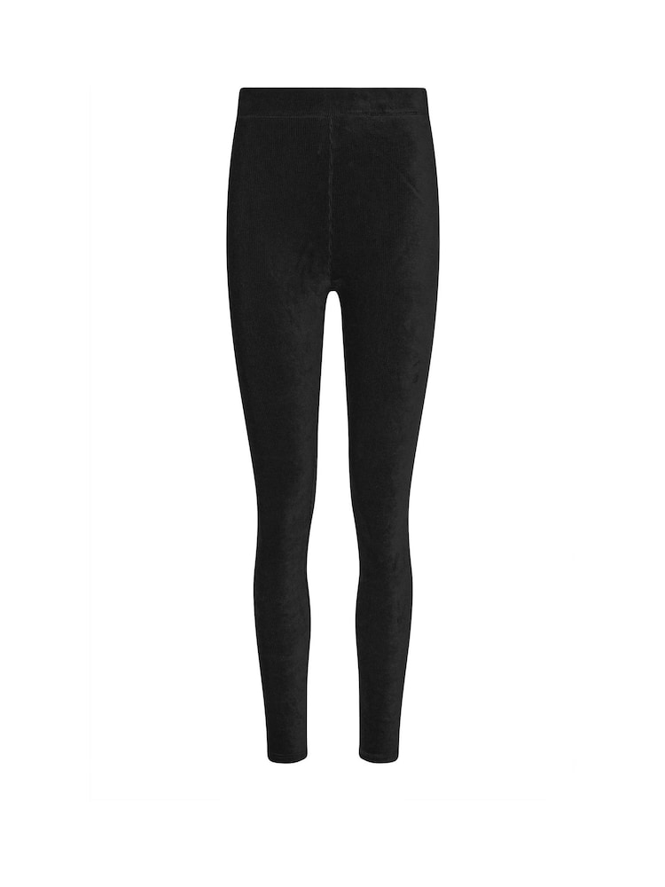 Long Tall Sally Black Cord Skinny Leggings - Image 5 of 5