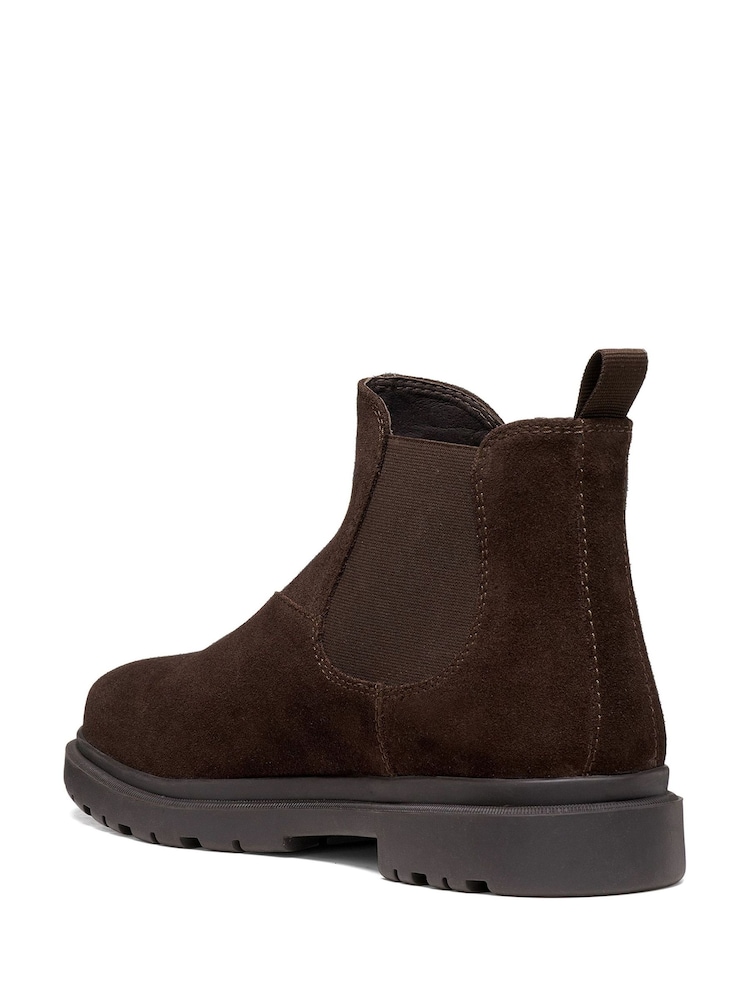 Geox Brown Andalo A Suede Ankle Boots - Image 2 of 4 Geox Brown Andalo A Suede Ankle Boots - Image 2 of 4