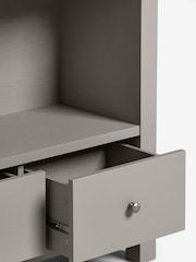 Dove Grey Malvern Oak Effect Bookcase Shelf - Image 7 of 7