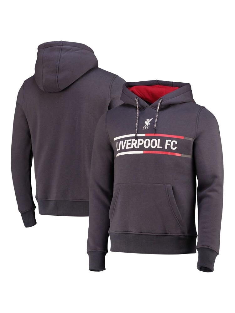 Fanatics Grey Liverpool Wordmark Hoodie - Image 1 of 3