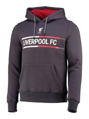 Fanatics Grey Liverpool Wordmark Hoodie - Image 2 of 3
