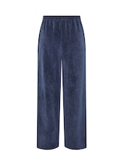 Long Tall Sally Blue Cord Wide Leg Trousers - Image 5 of 6