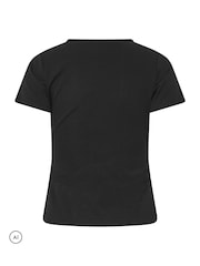 топ с короткими рукавами и складками PixieGirl Petite - Изображение 6 6