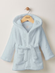 Mamas & Papas Blue Dinosaur Dressing Gown - Image 1 of 3