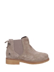 Hush Puppies Grey Maddy Wide Boots - Image 1 of 4