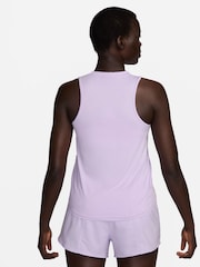 Nike Purple Dri-FIT One Swoosh Running Tank Top - Image 2 of 4