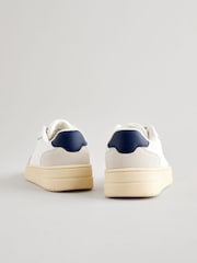 White Retro Sole Trainers - Image 3 of 5