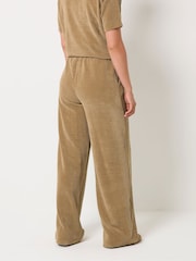 Long Tall Sally Brown Cord Wide Leg Trousers - Image 3 of 6