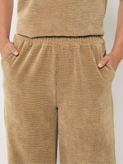 Long Tall Sally Brown Cord Wide Leg Trousers - Image 4 of 6