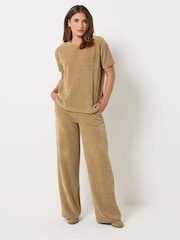 Long Tall Sally Brown Cord T-Shirt - Image 2 of 6