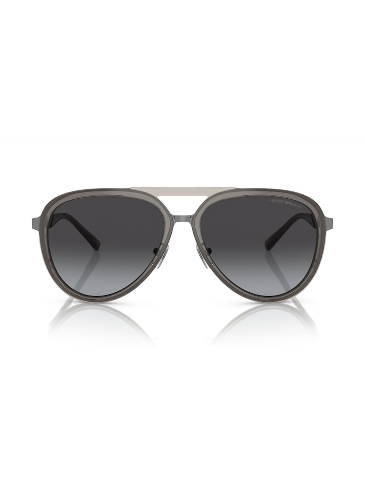 Emporio Armani Grey Sunglasses - Image 1 of 5