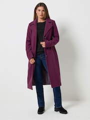 أرجواني - معطف City من Long Tall Sally - صورة 1 من 7