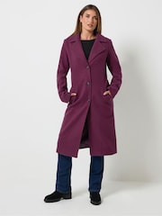 أرجواني - معطف City من Long Tall Sally - صورة 2 من 7