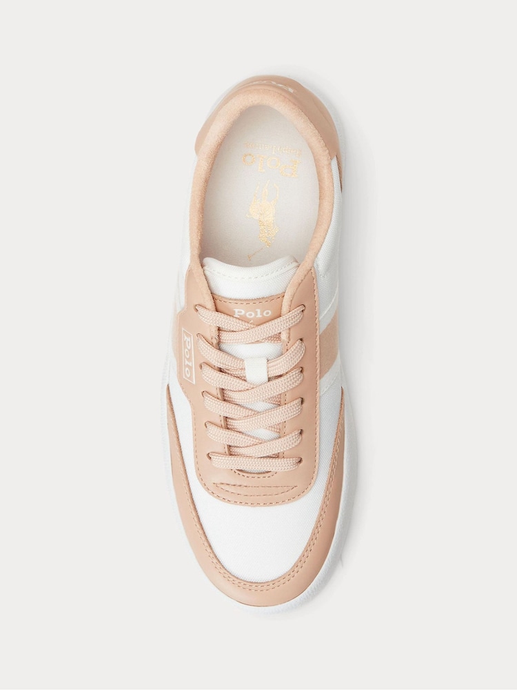 Polo Ralph Lauren Court Vulc Striped Trainers - Image 5 of 5