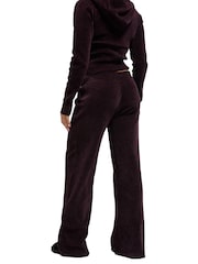 Juicy Couture Red Jama Knit Joggers - Image 3 of 5