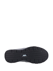 Skechers Black Flex Advantage Wide McAllen Sr Occupational Shoes - Image 4 of 4