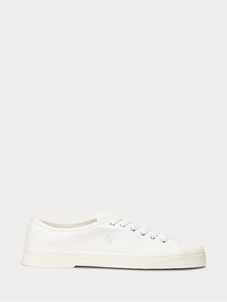 Polo Ralph Lauren Essence 100 Canvas Cap Toe Trainers - Image 1 of 4