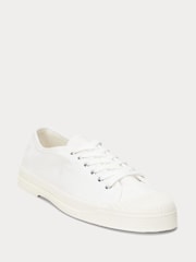 Polo Ralph Lauren Essence 100 Canvas Cap Toe Trainers - Image 2 of 4