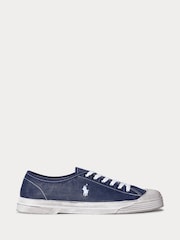 Polo Ralph Lauren Essence 100 Canvas Cap Toe Trainers - Image 1 of 4