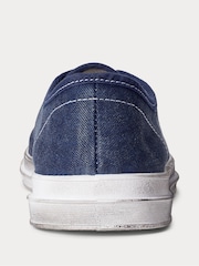 Polo Ralph Lauren Essence 100 Canvas Cap Toe Trainers - Image 3 of 4