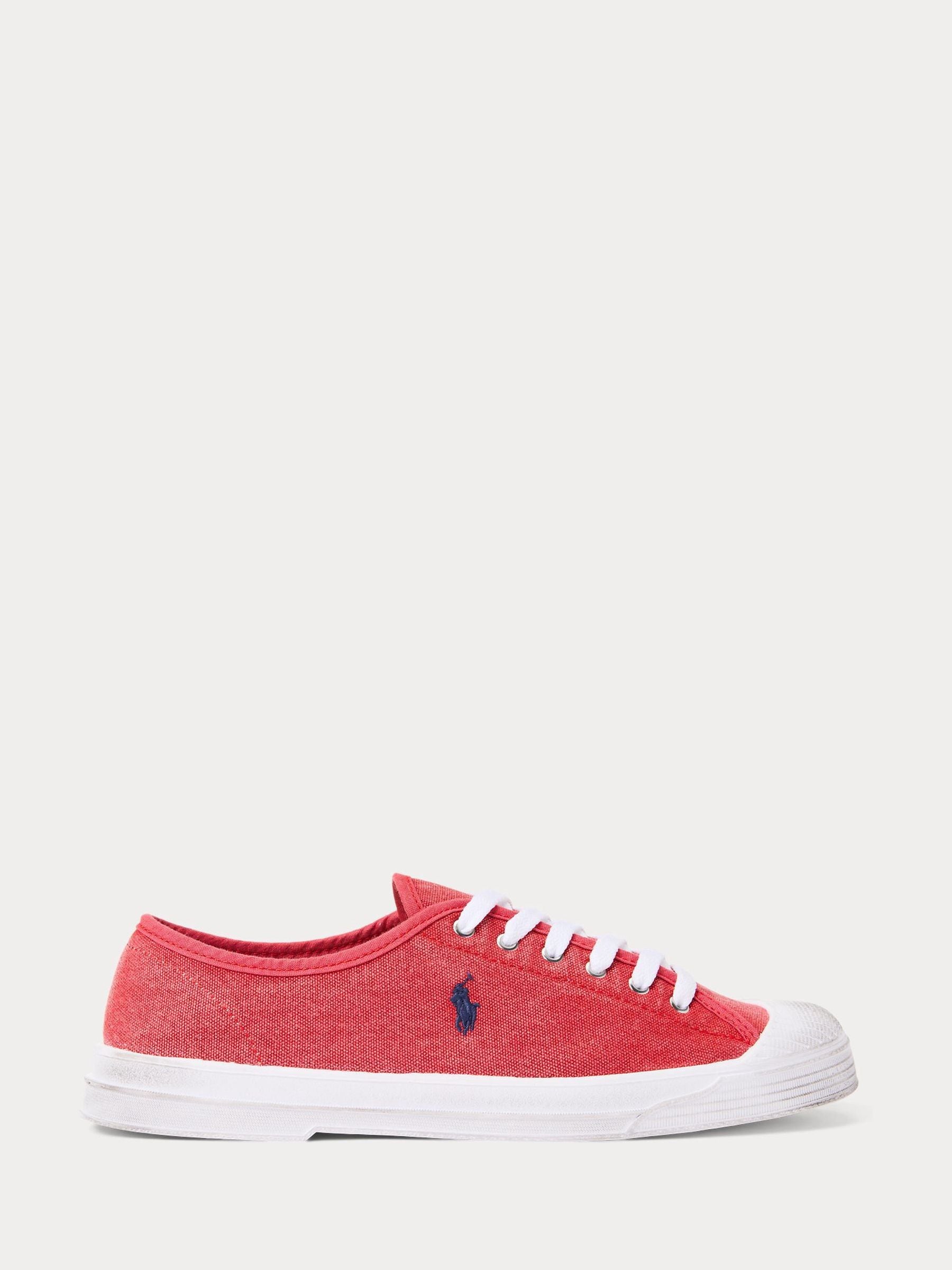 Buy Polo Ralph Lauren Essence 100 Canvas Cap Toe Trainers from Next Luxembourg