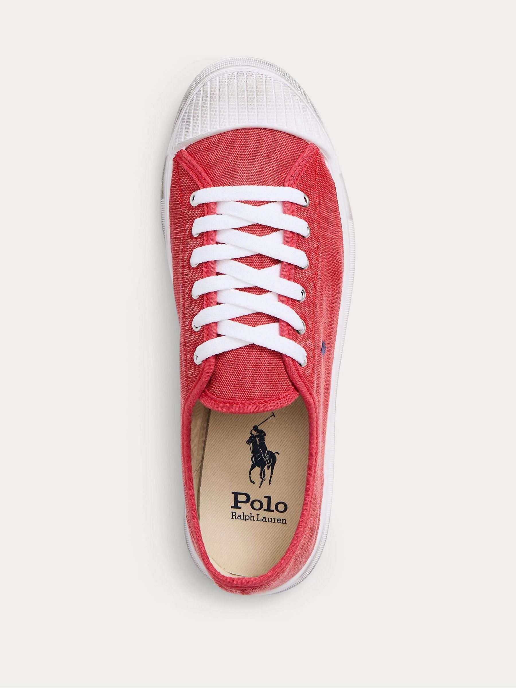 Women's polo ralph lauren canvas shoes top