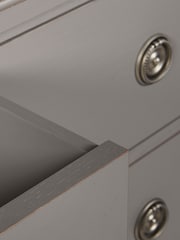 Laura Ashley Pale Charcoal Henshaw Two+Three Drawers Chest - Image 5 of 5