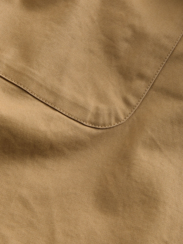 Camel Cropped Trench - Image 7 of 7