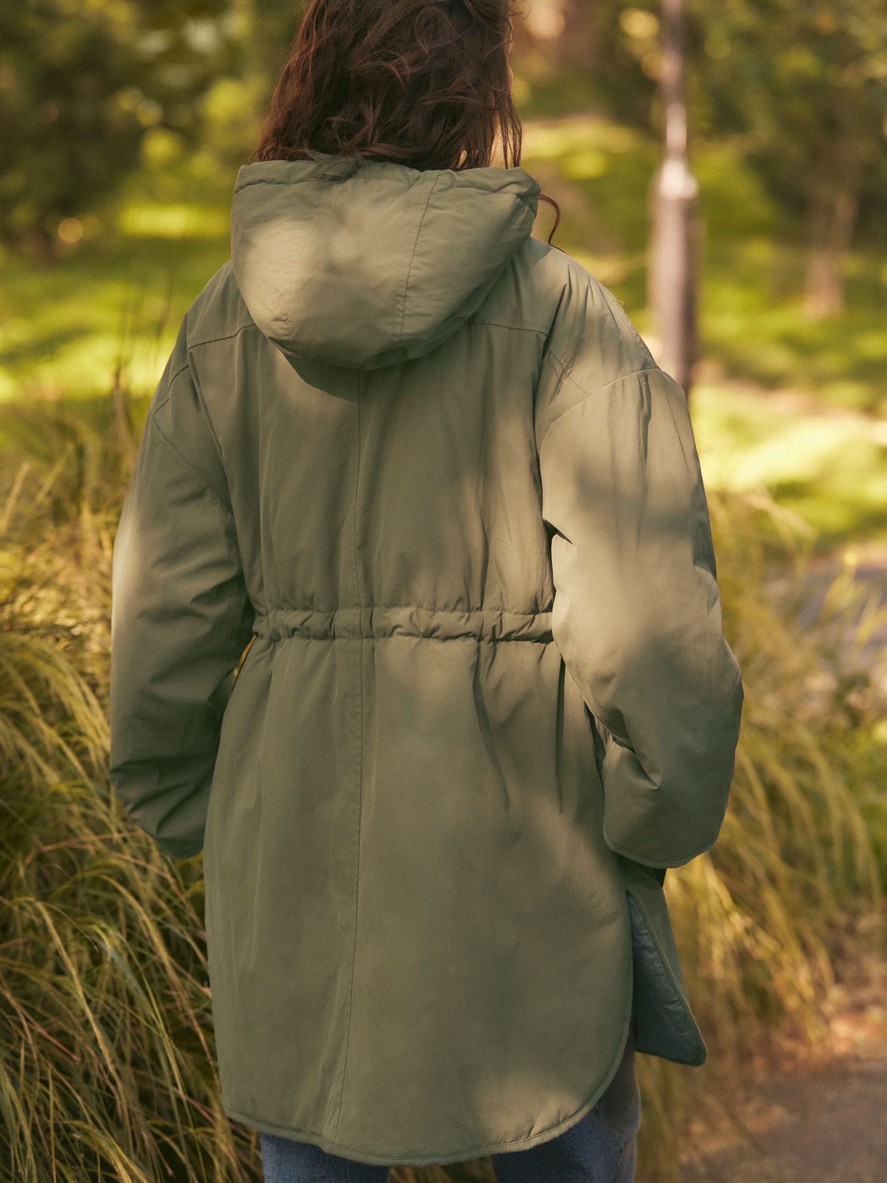 next green coat