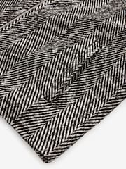 Black/White Funnel Neck Jacket - Image 8 of 9