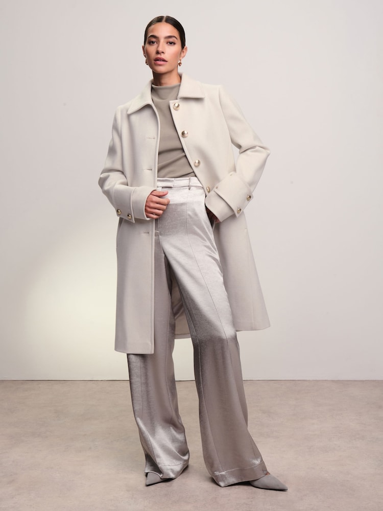 Winter White Dolly Coat - Image 2 of 9