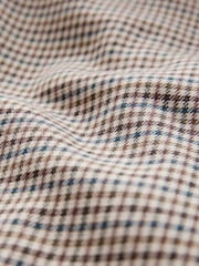 Heritage Check Short Wrap Trench Coat - Image 8 of 8