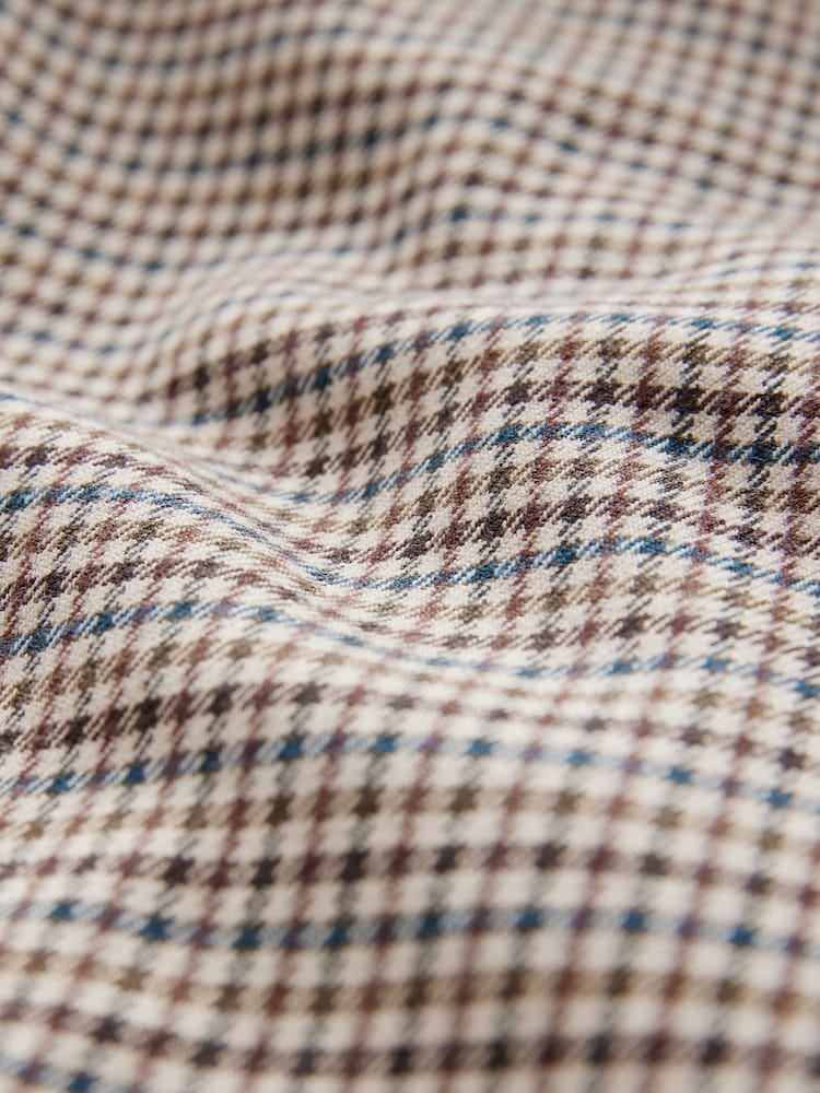 Heritage Check Short Wrap Trench Coat - Image 8 of 8